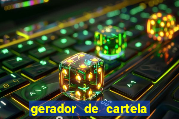 gerador de cartela de bingo